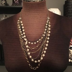 Layered statement necklace